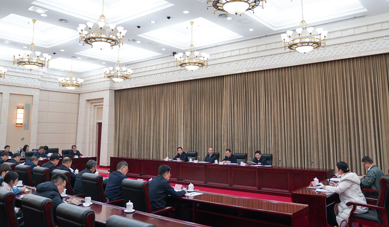 黄强主持召开2023年省政府与省总工会联席会议更好发挥工人阶级推动高质量发展主力军作用「相关图片」