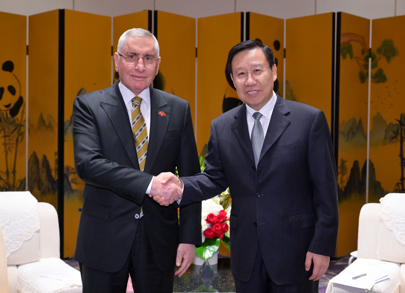 王晓晖会见土中友好基金会主席哈桑·恰庞「相关图片」