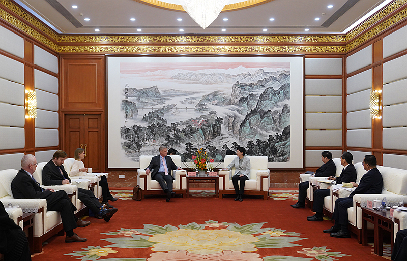 施小琳会见芬兰驻华大使明凯「相关图片」